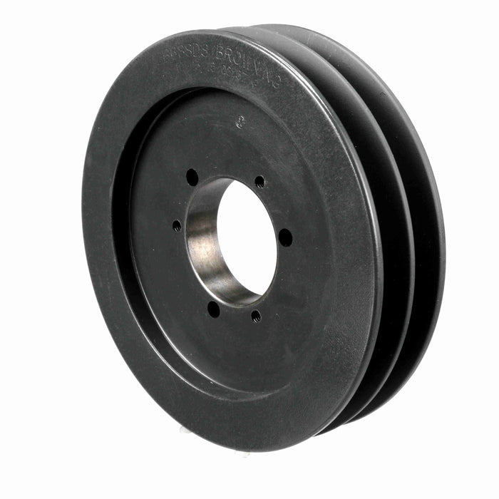 2 Groove Cast Iron Bushed Bore Multiple Sheave