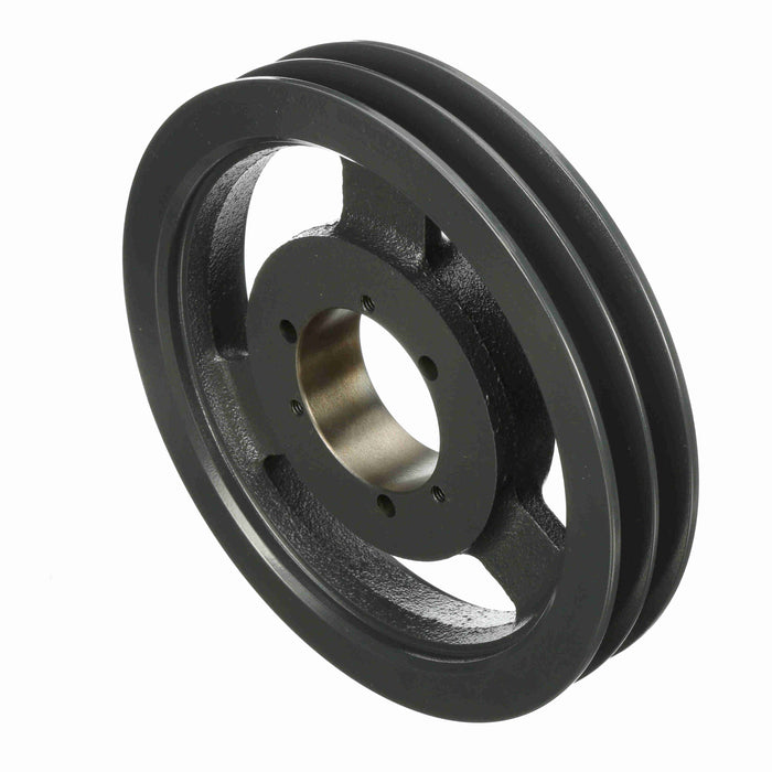 2 Groove Cast Iron Bushed Bore Multiple Sheave
