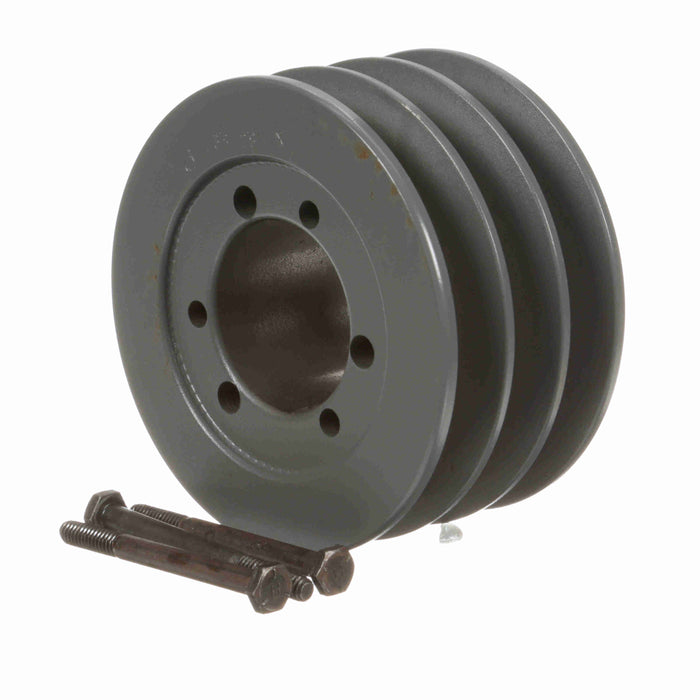 3 Groove Cast Iron Bushed Bore Multiple Sheave