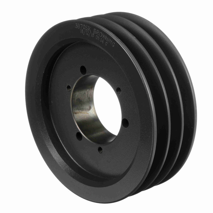 3 Groove Cast Iron Bushed Bore Multiple Sheave