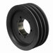 3 Groove Cast Iron Bushed Bore Multiple Sheave