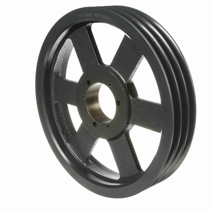 3 Groove Cast Iron Bushed Bore Multiple Sheave
