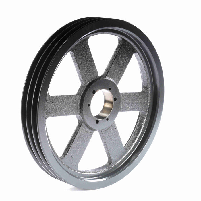 3 Groove Cast Iron Bushed Bore Multiple Sheave