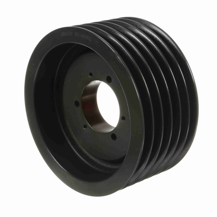 6 Groove Cast Iron Bushed Bore Multiple Sheave