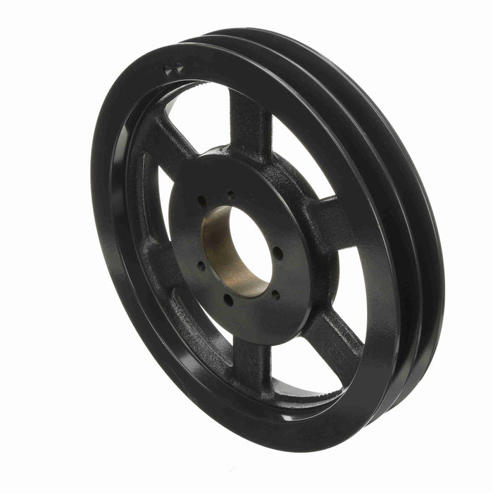 2 Groove Cast Iron Bushed Bore Multiple Sheave