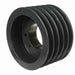 5 Groove Cast Iron Bushed Bore Multiple Sheave