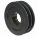 2 Groove Cast Iron Bushed Bore Multiple Sheave