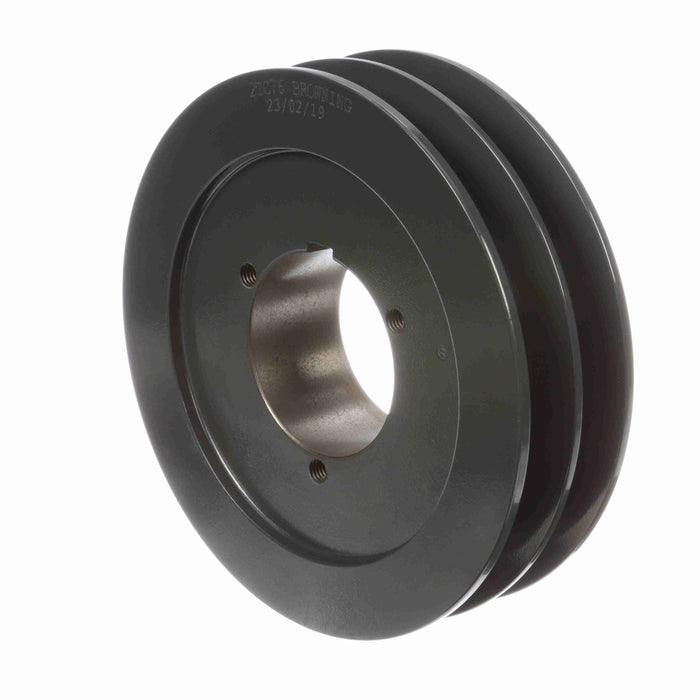 2 Groove Cast Iron Bushed Bore Multiple Sheave