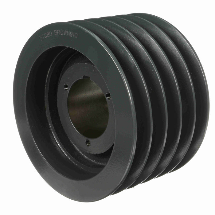 5 Groove Cast Iron Bushed Bore Multiple Sheave
