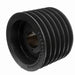 6 Groove Cast Iron Bushed Bore Multiple Sheave