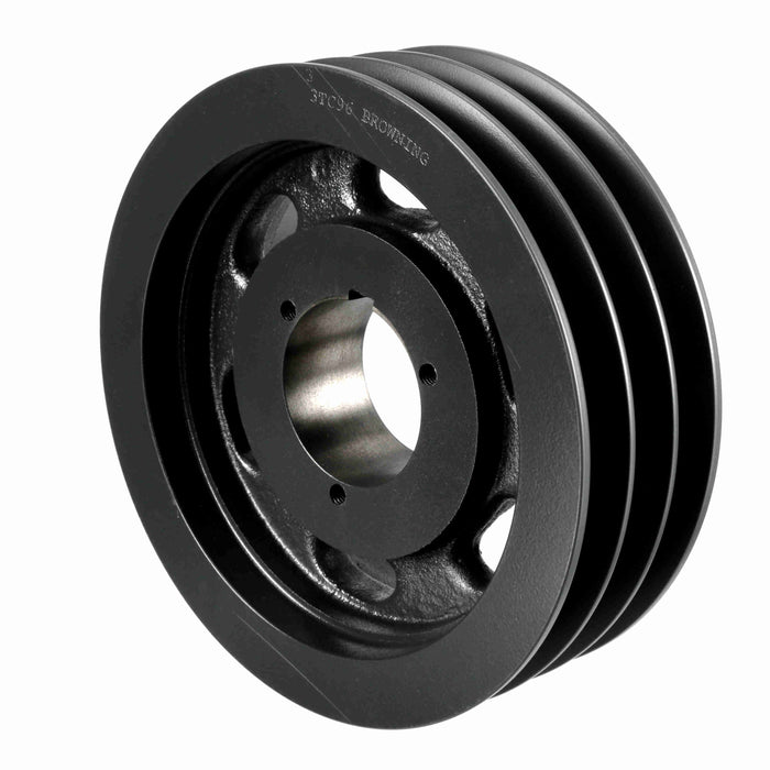 3 Groove Cast Iron Bushed Bore Multiple Sheave