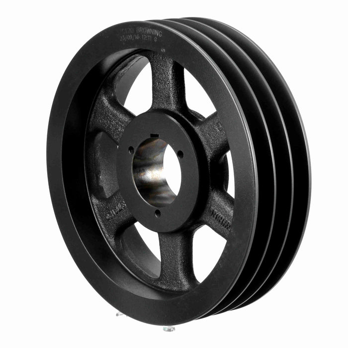 3 Groove Cast Iron Bushed Bore Multiple Sheave