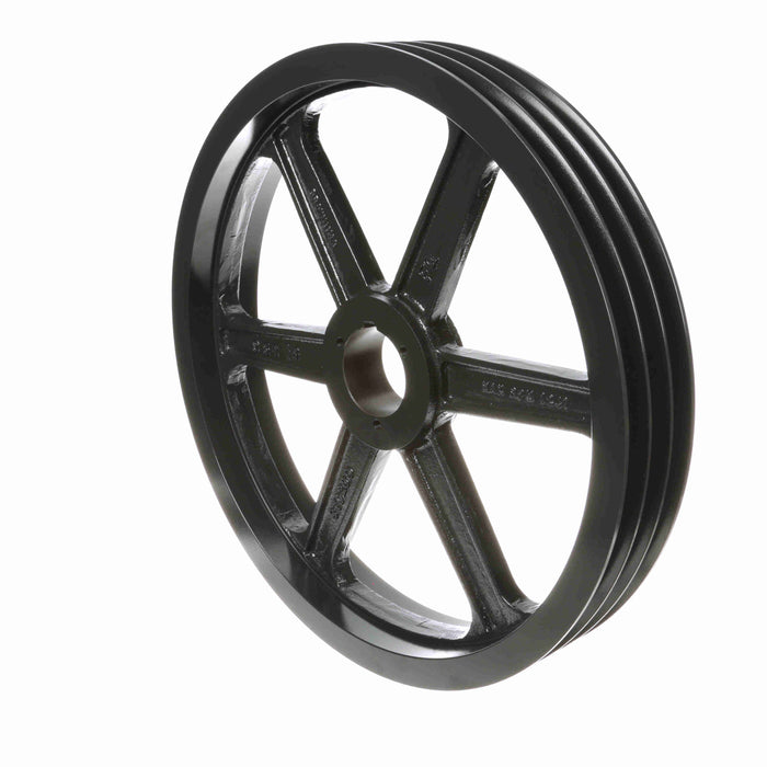 3 Groove Cast Iron Bushed Bore Multiple Sheave