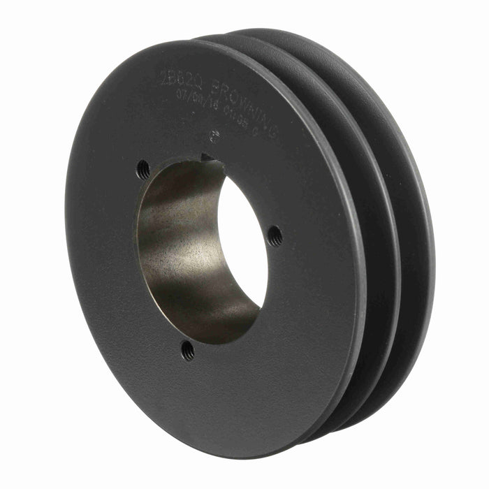 2 Groove Cast Iron Bushed Bore Multiple Sheave