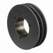 2 Groove Cast Iron Bushed Bore Multiple Sheave