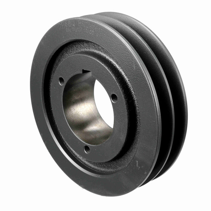 2 Groove Cast Iron Bushed Bore Multiple Sheave