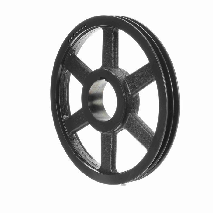2 Groove Cast Iron Bushed Bore Multiple Sheave