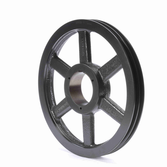 2 Groove Cast Iron Bushed Bore Multiple Sheave