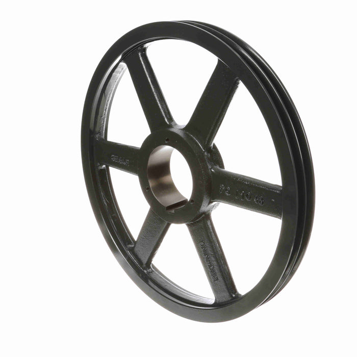 2 Groove Cast Iron Bushed Bore Multiple Sheave