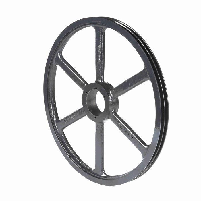 2 Groove Cast Iron Bushed Bore Multiple Sheave