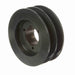2 Groove Cast Iron Bushed Bore Multiple Sheave