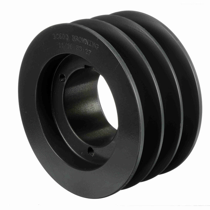 3 Groove Cast Iron Bushed Bore Multiple Sheave