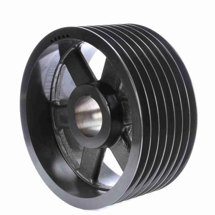 7 Groove Cast Iron Bushed Bore Multiple Sheave