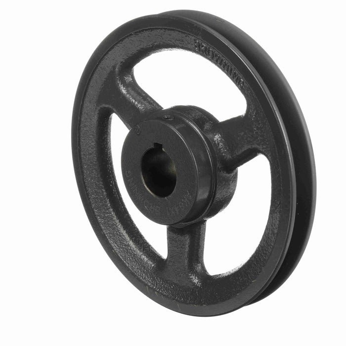 1 Groove Finished Bore Cast Iron FHP Sheave - BULK