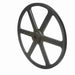 1 Groove Cast Iron FHP - Finished Bore Sheave