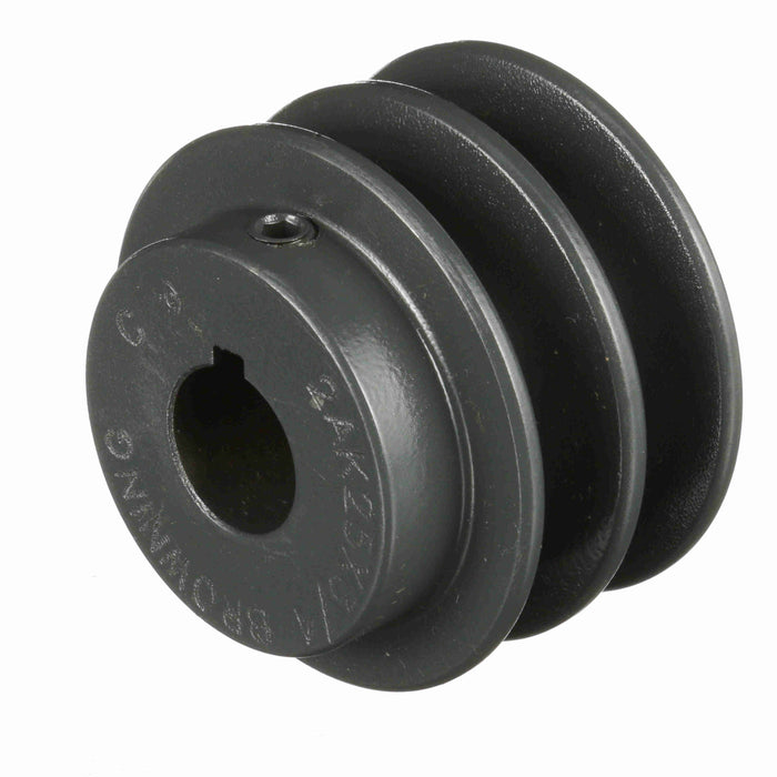 2 Groove Cast Iron FHP - Finished Bore Sheave