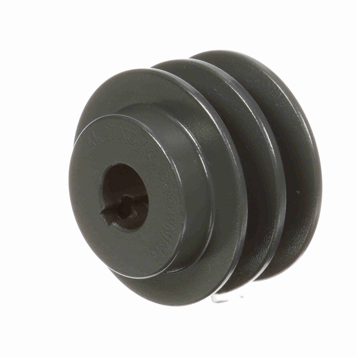 2 Groove Cast Iron FHP - Finished Bore Sheave