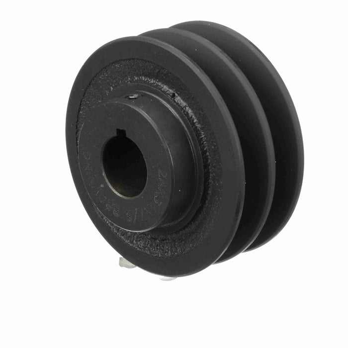 2 Groove Cast Iron FHP - Finished Bore Sheave
