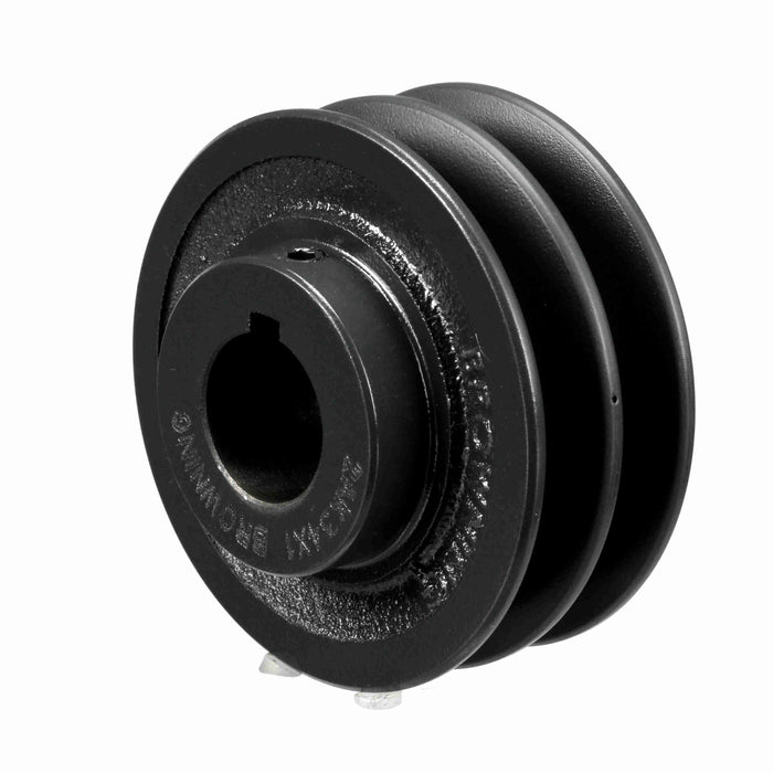 2 Groove Cast Iron FHP - Finished Bore Sheave