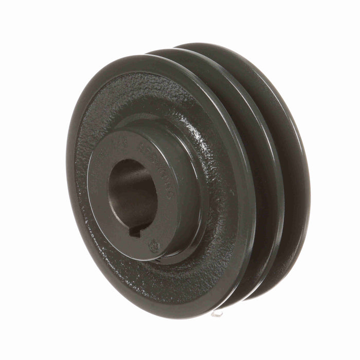 2 Groove Cast Iron FHP - Finished Bore Sheave