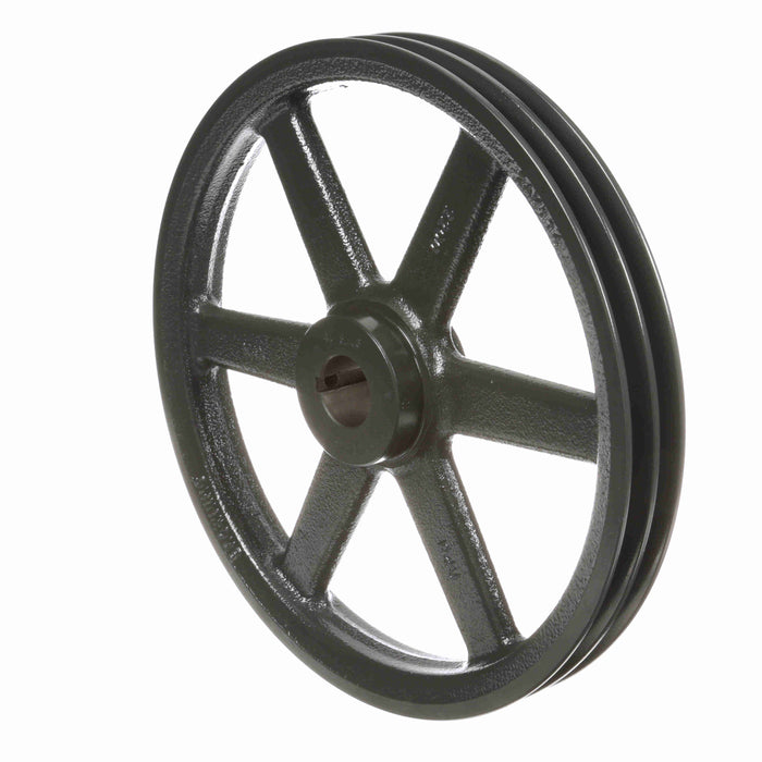 2 Groove Cast Iron FHP - Finished Bore Sheave
