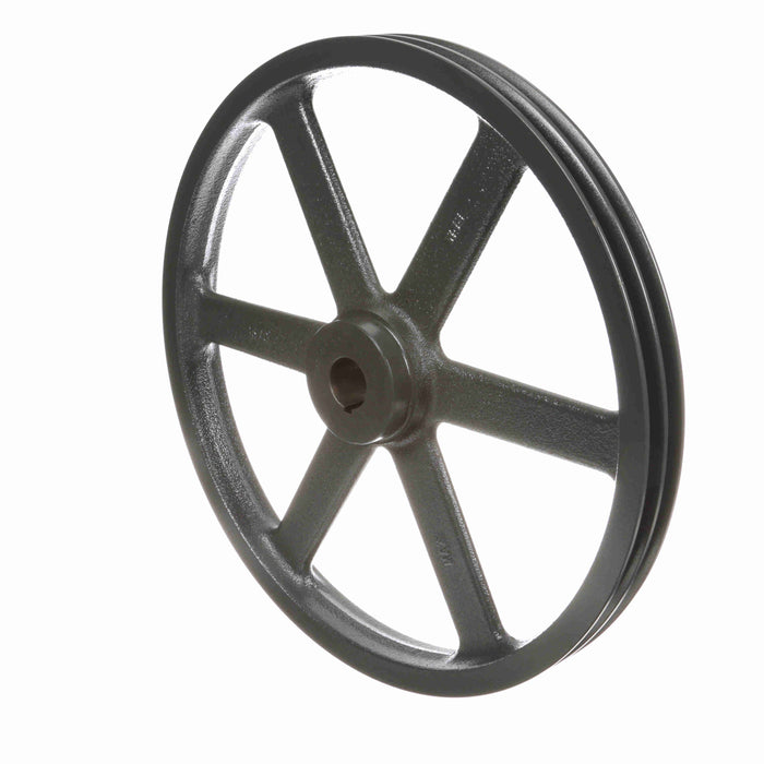 2 Groove Cast Iron FHP - Finished Bore Sheave