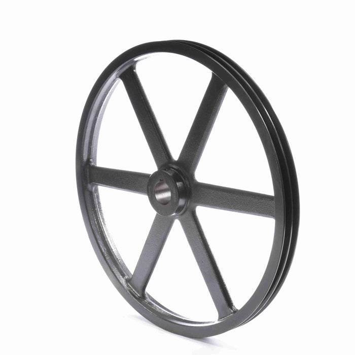 2 Groove Cast Iron FHP - Finished Bore Sheave