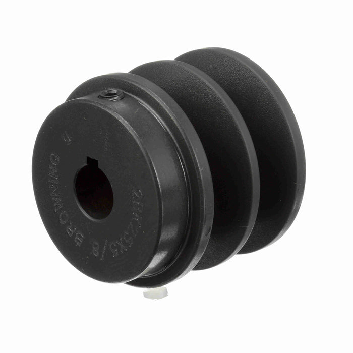 2 Groove Cast Iron FHP - Finished Bore Sheave