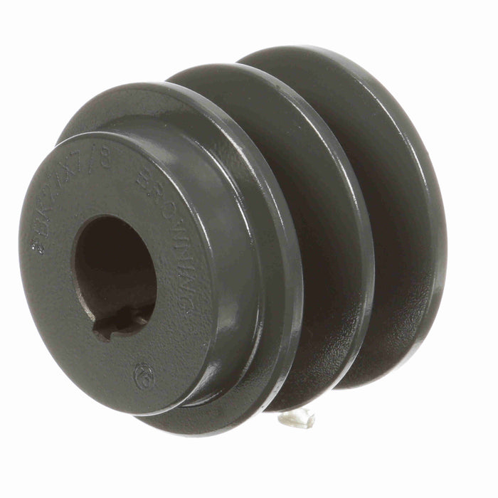 2 Groove Cast Iron FHP - Finished Bore Sheave