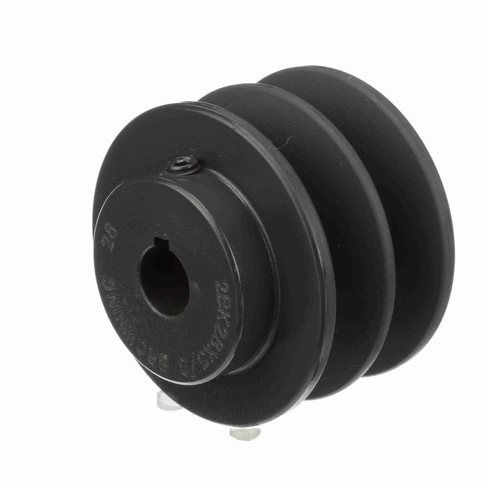 2 Groove Cast Iron FHP - Finished Bore Sheave