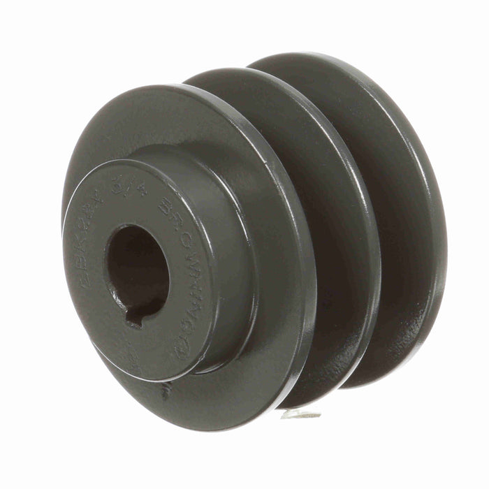 2 Groove Cast Iron FHP - Finished Bore Sheave