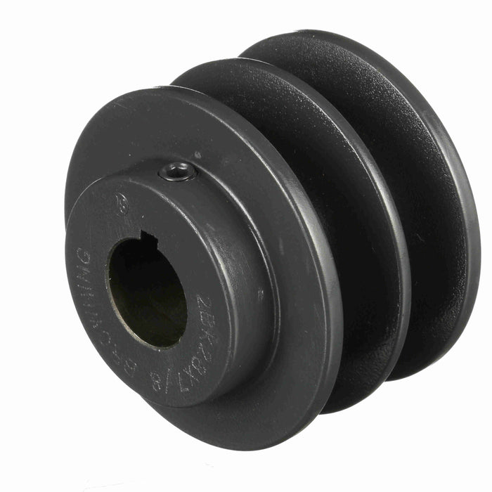 2 Groove Cast Iron FHP - Finished Bore Sheave