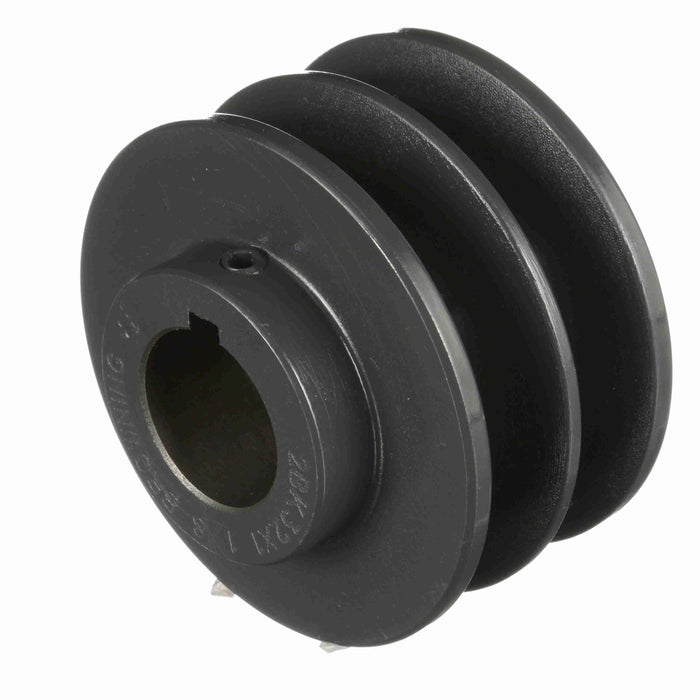 2 Groove Cast Iron FHP - Finished Bore Sheave
