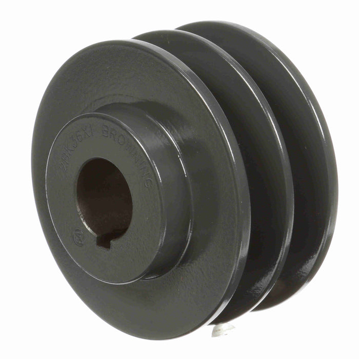 2 Groove Cast Iron FHP - Finished Bore Sheave