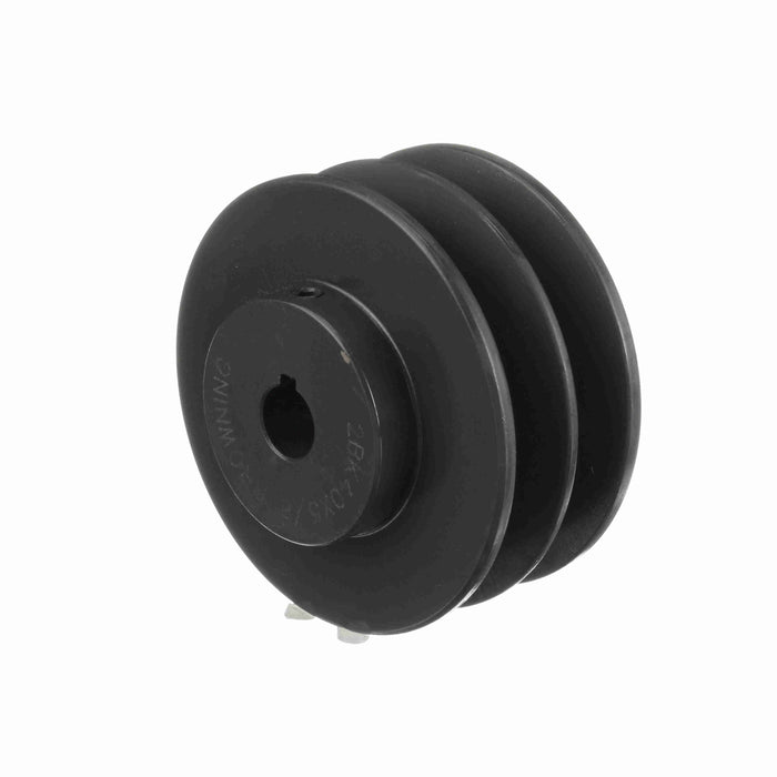 2 Groove Cast Iron FHP - Finished Bore Sheave