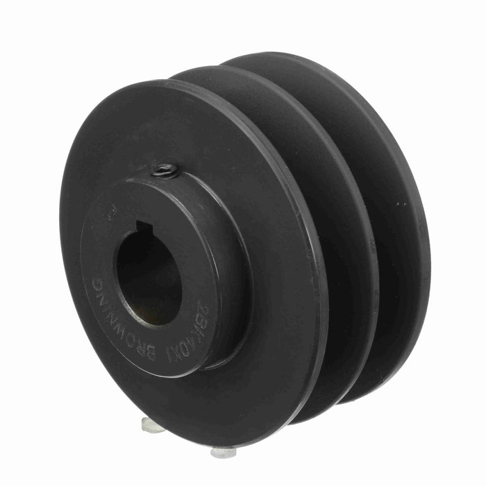 2 Groove Cast Iron FHP - Finished Bore Sheave
