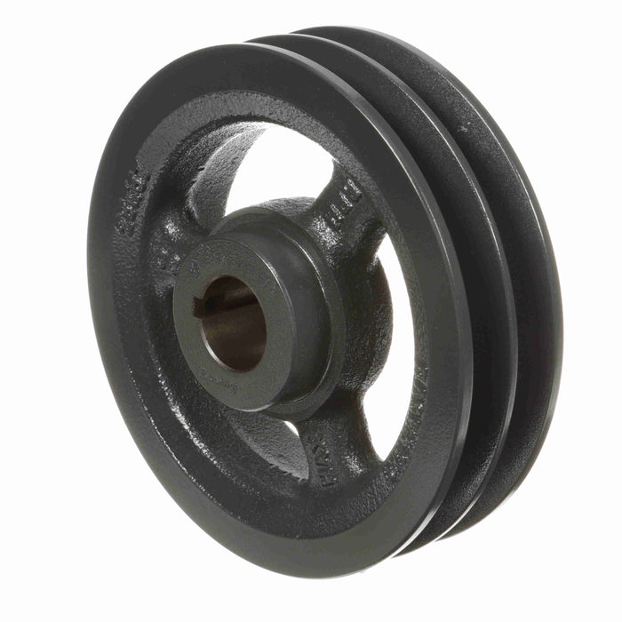 2 Groove Cast Iron FHP - Finished Bore Sheave