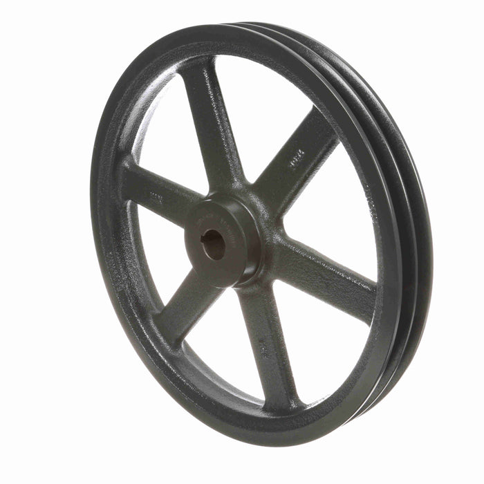 2 Groove Cast Iron FHP - Finished Bore Sheave