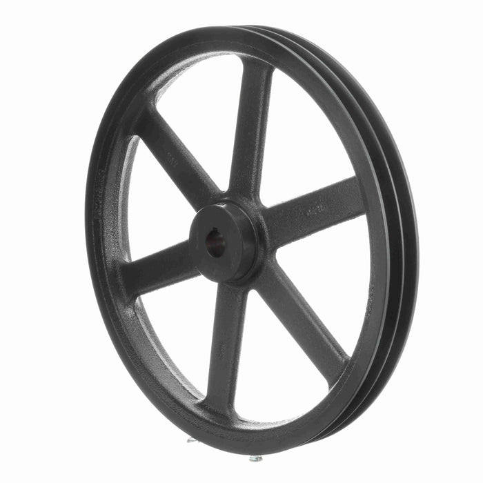 2 Groove Cast Iron FHP - Finished Bore Sheave