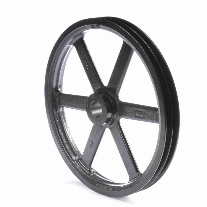 2 Groove Cast Iron FHP - Finished Bore Sheave